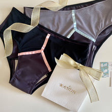 画像をギャラリービューアに読み込む, カノン吸水ショーツ(ピンクブラック)