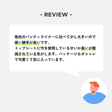 画像をギャラリービューアに読み込む, limerime パンティライナー 20枚⼊