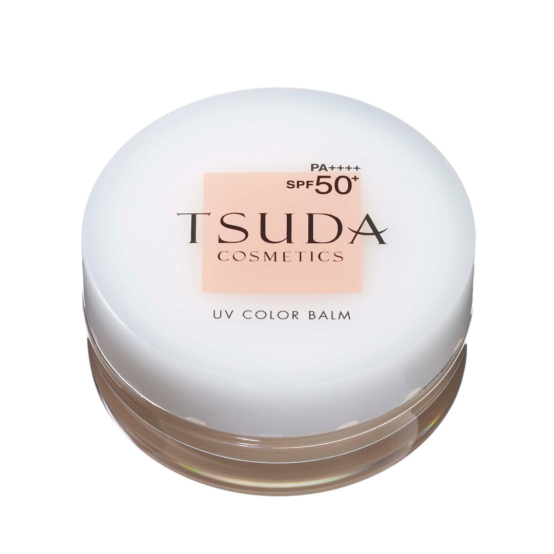 津田コスメ　カラーバーム　 UV COLOR BALM SPF50 津田コスメ「UVカラーバーム」UVケアしながらニキビケア＆ベースメイク ファンデーション