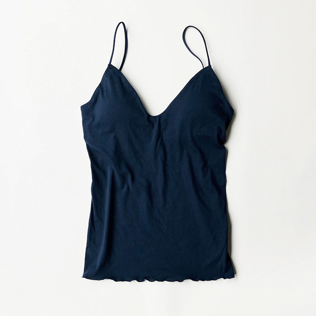 SISIFILLE(シシフィーユ）BRA CAMISOLE_SALLY (DEEP BLUE)